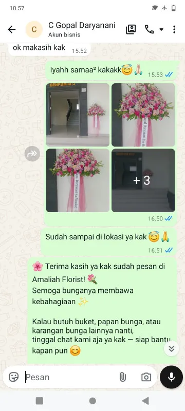 Pengiriman Karangan Bunga Pluit