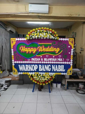 Papan Bunga di Pluit