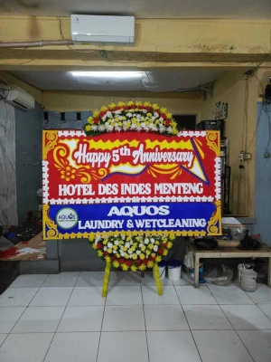 Papan Bunga di Pluit