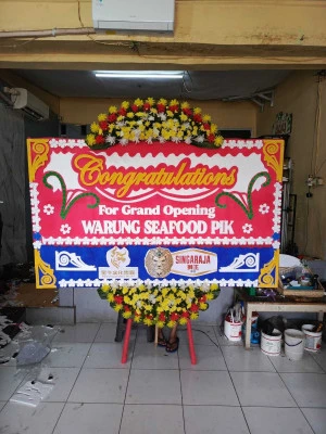 Papan Bunga di Pluit